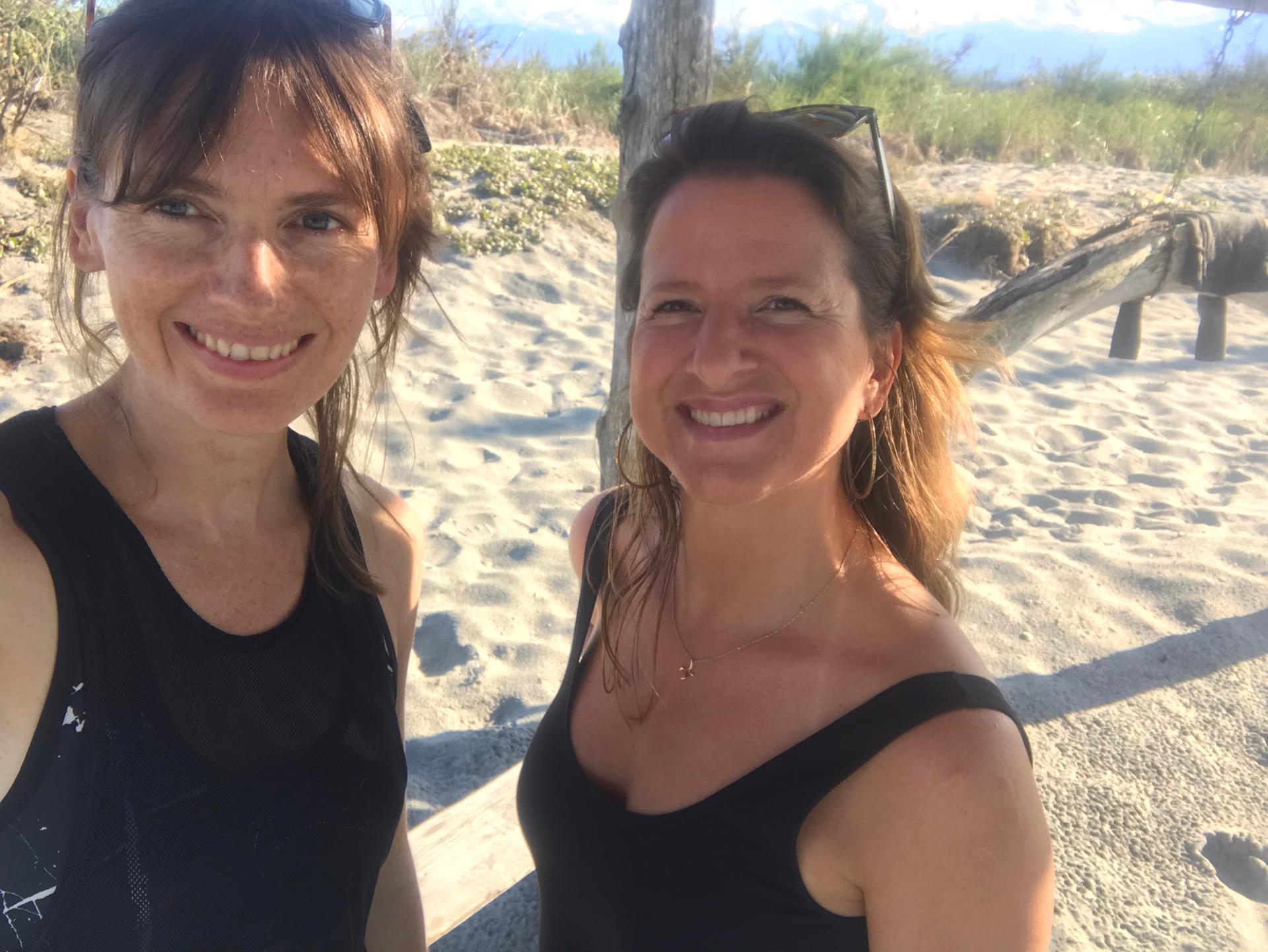Jessica Moore smiling at the beach